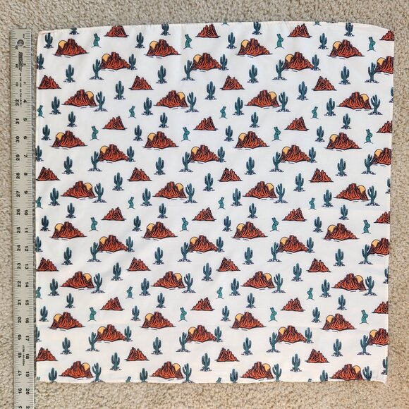Accessories - NEW Silky Satin Cactus Desert Western Scarf Bandana Neckerchief